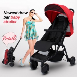 2024 High Quality Ultra-light Folding Portable Baby Stroller With 6 Free Accessories Gift (PB113)